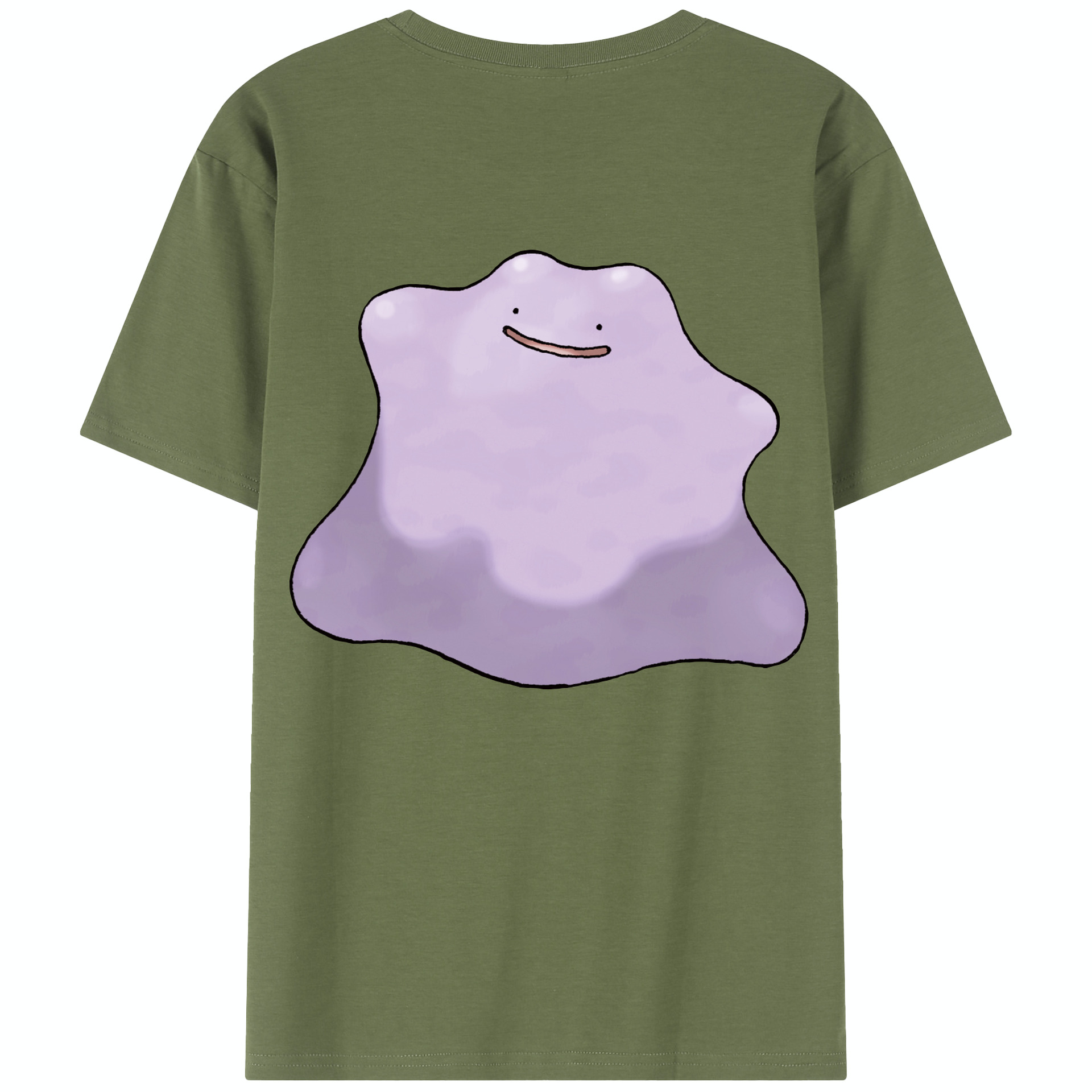 （画像用） ポケットモンスター Pokémon 綿100％半袖Tシャツ（背面プリント）